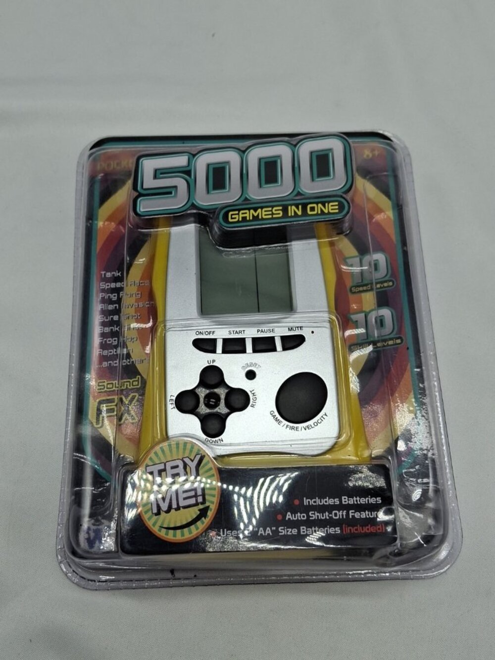 Westminster Pocket Arcade 5000 Games In One Handheld Electronic New Sealed